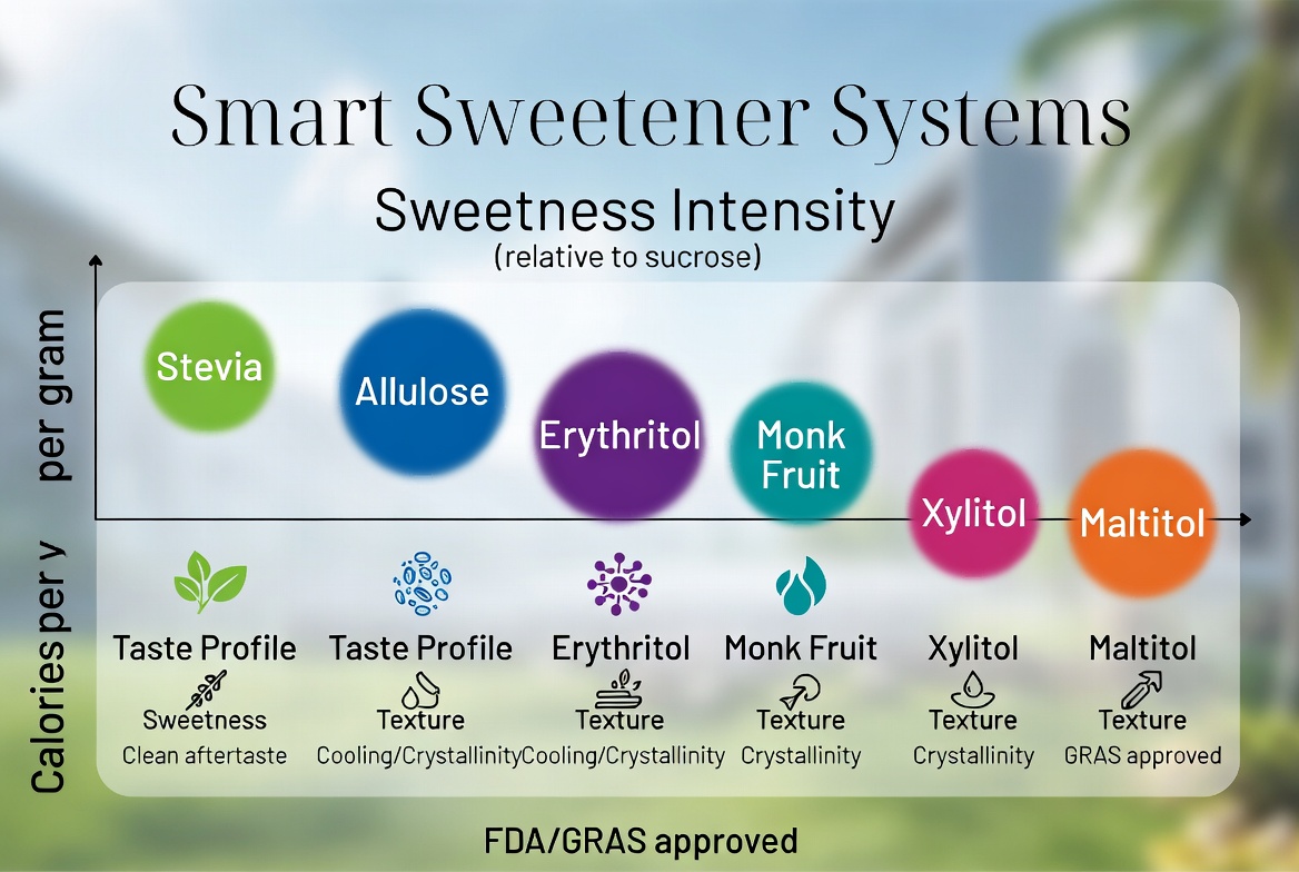 Natural Sweeteners And Polyols Matrix Natural Sweeteners And Polyols Matrix
